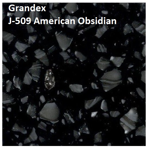 Акриловый камень Grandex J-509 American Obsidian